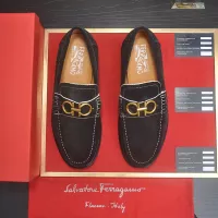 Cheap Salvatore Ferragamo Leather Shoes For Men #1347969 Replica Wholesale [$85.00 USD] [ITEM#1347969] on Replica Salvatore Ferragamo Leather Shoes