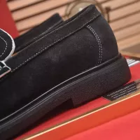 Cheap Salvatore Ferragamo Leather Shoes For Men #1347969 Replica Wholesale [$85.00 USD] [ITEM#1347969] on Replica Salvatore Ferragamo Leather Shoes