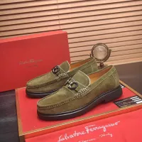 Cheap Salvatore Ferragamo Leather Shoes For Men #1347970 Replica Wholesale [$85.00 USD] [ITEM#1347970] on Replica Salvatore Ferragamo Leather Shoes