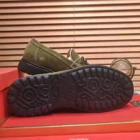 Cheap Salvatore Ferragamo Leather Shoes For Men #1347970 Replica Wholesale [$85.00 USD] [ITEM#1347970] on Replica Salvatore Ferragamo Leather Shoes