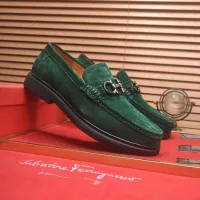 Cheap Salvatore Ferragamo Leather Shoes For Men #1347971 Replica Wholesale [$85.00 USD] [ITEM#1347971] on Replica Salvatore Ferragamo Leather Shoes