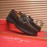 Cheap Salvatore Ferragamo Leather Shoes For Men #1347972 Replica Wholesale [$85.00 USD] [ITEM#1347972] on Replica Salvatore Ferragamo Leather Shoes