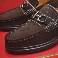 Cheap Salvatore Ferragamo Leather Shoes For Men #1347972 Replica Wholesale [$85.00 USD] [ITEM#1347972] on Replica Salvatore Ferragamo Leather Shoes