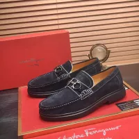Cheap Salvatore Ferragamo Leather Shoes For Men #1347973 Replica Wholesale [$85.00 USD] [ITEM#1347973] on Replica Salvatore Ferragamo Leather Shoes