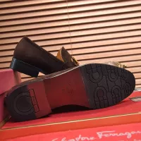 Cheap Salvatore Ferragamo Leather Shoes For Men #1347976 Replica Wholesale [$96.00 USD] [ITEM#1347976] on Replica Salvatore Ferragamo Leather Shoes