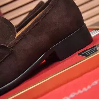 Cheap Salvatore Ferragamo Leather Shoes For Men #1347976 Replica Wholesale [$96.00 USD] [ITEM#1347976] on Replica Salvatore Ferragamo Leather Shoes
