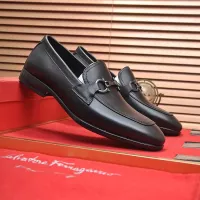 Cheap Salvatore Ferragamo Leather Shoes For Men #1347981 Replica Wholesale [$98.00 USD] [ITEM#1347981] on Replica Salvatore Ferragamo Leather Shoes