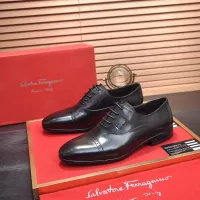 Cheap Salvatore Ferragamo Leather Shoes For Men #1347982 Replica Wholesale [$98.00 USD] [ITEM#1347982] on Replica Salvatore Ferragamo Leather Shoes