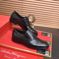 Cheap Salvatore Ferragamo Leather Shoes For Men #1347982 Replica Wholesale [$98.00 USD] [ITEM#1347982] on Replica Salvatore Ferragamo Leather Shoes