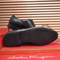 Cheap Salvatore Ferragamo Leather Shoes For Men #1347982 Replica Wholesale [$98.00 USD] [ITEM#1347982] on Replica Salvatore Ferragamo Leather Shoes