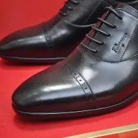 Cheap Salvatore Ferragamo Leather Shoes For Men #1347982 Replica Wholesale [$98.00 USD] [ITEM#1347982] on Replica Salvatore Ferragamo Leather Shoes