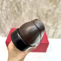 Cheap Salvatore Ferragamo Leather Shoes For Men #1347983 Replica Wholesale [$160.00 USD] [ITEM#1347983] on Replica Salvatore Ferragamo Leather Shoes