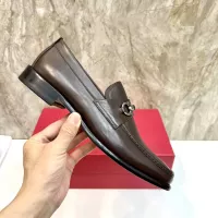 Cheap Salvatore Ferragamo Leather Shoes For Men #1347983 Replica Wholesale [$160.00 USD] [ITEM#1347983] on Replica Salvatore Ferragamo Leather Shoes