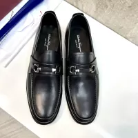 Cheap Salvatore Ferragamo Leather Shoes For Men #1347984 Replica Wholesale [$160.00 USD] [ITEM#1347984] on Replica Salvatore Ferragamo Leather Shoes