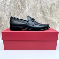 Cheap Salvatore Ferragamo Leather Shoes For Men #1347984 Replica Wholesale [$160.00 USD] [ITEM#1347984] on Replica Salvatore Ferragamo Leather Shoes