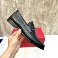 Cheap Salvatore Ferragamo Leather Shoes For Men #1347984 Replica Wholesale [$160.00 USD] [ITEM#1347984] on Replica Salvatore Ferragamo Leather Shoes