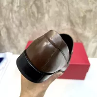 Cheap Salvatore Ferragamo Leather Shoes For Men #1347985 Replica Wholesale [$160.00 USD] [ITEM#1347985] on Replica Salvatore Ferragamo Leather Shoes