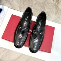Cheap Salvatore Ferragamo Leather Shoes For Men #1347986 Replica Wholesale [$160.00 USD] [ITEM#1347986] on Replica Salvatore Ferragamo Leather Shoes
