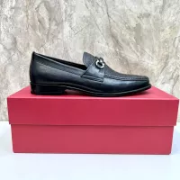 Cheap Salvatore Ferragamo Leather Shoes For Men #1347986 Replica Wholesale [$160.00 USD] [ITEM#1347986] on Replica Salvatore Ferragamo Leather Shoes