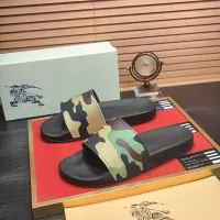 Cheap Burberry Slippers For Men #1347993 Replica Wholesale [$52.00 USD] [ITEM#1347993] on Replica Burberry Slippers