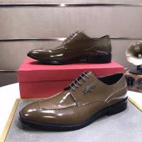 Cheap Salvatore Ferragamo Leather Shoes For Men #1348006 Replica Wholesale [$92.00 USD] [ITEM#1348006] on Replica Salvatore Ferragamo Leather Shoes