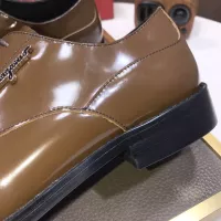 Cheap Salvatore Ferragamo Leather Shoes For Men #1348006 Replica Wholesale [$92.00 USD] [ITEM#1348006] on Replica Salvatore Ferragamo Leather Shoes