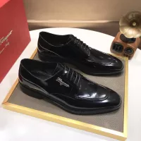 Cheap Salvatore Ferragamo Leather Shoes For Men #1348007 Replica Wholesale [$92.00 USD] [ITEM#1348007] on Replica Salvatore Ferragamo Leather Shoes
