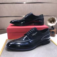 Cheap Salvatore Ferragamo Leather Shoes For Men #1348007 Replica Wholesale [$92.00 USD] [ITEM#1348007] on Replica Salvatore Ferragamo Leather Shoes