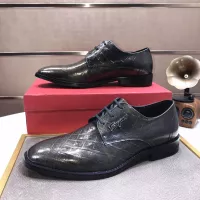 Cheap Salvatore Ferragamo Leather Shoes For Men #1348008 Replica Wholesale [$92.00 USD] [ITEM#1348008] on Replica Salvatore Ferragamo Leather Shoes