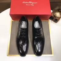 Cheap Salvatore Ferragamo Leather Shoes For Men #1348009 Replica Wholesale [$92.00 USD] [ITEM#1348009] on Replica Salvatore Ferragamo Leather Shoes