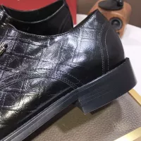 Cheap Salvatore Ferragamo Leather Shoes For Men #1348009 Replica Wholesale [$92.00 USD] [ITEM#1348009] on Replica Salvatore Ferragamo Leather Shoes