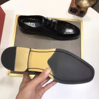 Cheap Salvatore Ferragamo Leather Shoes For Men #1348009 Replica Wholesale [$92.00 USD] [ITEM#1348009] on Replica Salvatore Ferragamo Leather Shoes