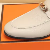 Cheap Hermes Leather Shoes For Men #1348018 Replica Wholesale [$85.00 USD] [ITEM#1348018] on Replica Hermes Leather Shoes