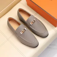 Cheap Hermes Leather Shoes For Men #1348019 Replica Wholesale [$85.00 USD] [ITEM#1348019] on Replica Hermes Leather Shoes