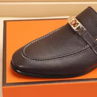 Cheap Hermes Leather Shoes For Men #1348020 Replica Wholesale [$85.00 USD] [ITEM#1348020] on Replica Hermes Leather Shoes