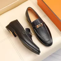 Cheap Hermes Leather Shoes For Men #1348023 Replica Wholesale [$85.00 USD] [ITEM#1348023] on Replica Hermes Leather Shoes