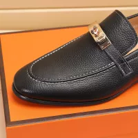 Cheap Hermes Leather Shoes For Men #1348023 Replica Wholesale [$85.00 USD] [ITEM#1348023] on Replica Hermes Leather Shoes