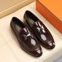 Cheap Hermes Leather Shoes For Men #1348028 Replica Wholesale [$88.00 USD] [ITEM#1348028] on Replica Hermes Leather Shoes