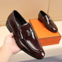 Cheap Hermes Leather Shoes For Men #1348028 Replica Wholesale [$88.00 USD] [ITEM#1348028] on Replica Hermes Leather Shoes