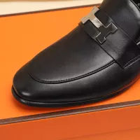 Cheap Hermes Leather Shoes For Men #1348030 Replica Wholesale [$88.00 USD] [ITEM#1348030] on Replica Hermes Leather Shoes
