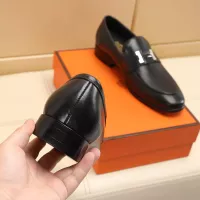Cheap Hermes Leather Shoes For Men #1348030 Replica Wholesale [$88.00 USD] [ITEM#1348030] on Replica Hermes Leather Shoes