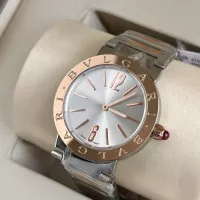 Cheap Bvlgari AAA Quality Watches In Rose Gold For Women #1348041 Replica Wholesale [$162.00 USD] [ITEM#1348041] on Replica Bvlgari AAA Quality Watches