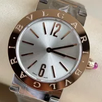 Cheap Bvlgari AAA Quality Watches In Rose Gold For Women #1348041 Replica Wholesale [$162.00 USD] [ITEM#1348041] on Replica Bvlgari AAA Quality Watches