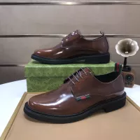 Cheap Gucci Oxfords Shoes For Men #1348045 Replica Wholesale [$100.00 USD] [ITEM#1348045] on Replica Gucci Oxfords Shoes