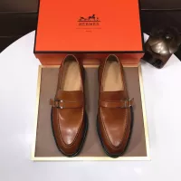 Cheap Hermes Leather Shoes For Men #1348049 Replica Wholesale [$102.00 USD] [ITEM#1348049] on Replica Hermes Leather Shoes