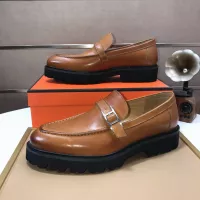 Cheap Hermes Leather Shoes For Men #1348049 Replica Wholesale [$102.00 USD] [ITEM#1348049] on Replica Hermes Leather Shoes