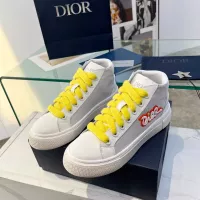 Cheap Christian Dior High Top Shoes For Women #1348173 Replica Wholesale [$108.00 USD] [ITEM#1348173] on Replica Christian Dior High Top Shoes