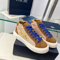 Cheap Christian Dior High Top Shoes For Men #1348179 Replica Wholesale [$108.00 USD] [ITEM#1348179] on Replica Christian Dior High Top Shoes