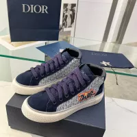 Cheap Christian Dior High Top Shoes For Men #1348185 Replica Wholesale [$108.00 USD] [ITEM#1348185] on Replica Christian Dior High Top Shoes