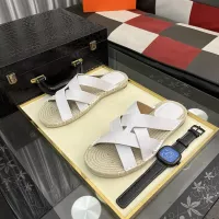 Cheap Hermes Slippers For Men #1348347 Replica Wholesale [$64.00 USD] [ITEM#1348347] on Replica Hermes Slippers
